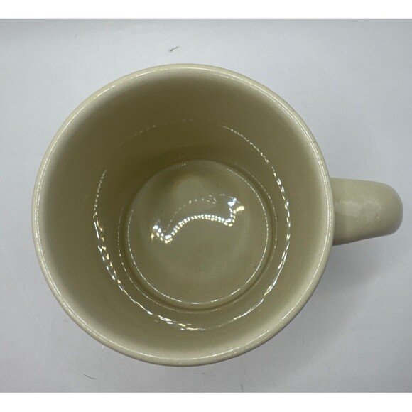 Coffee Cup Mug Rabbit Drinking With Baby Chick Butterfly Mushroom Flowers - Picture 5 of 5